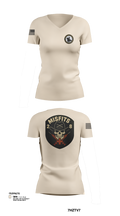 2-8 Cav, HHC, Medic Platoon 50281984 Women's Short Sleeve V-neck Shirt - 103