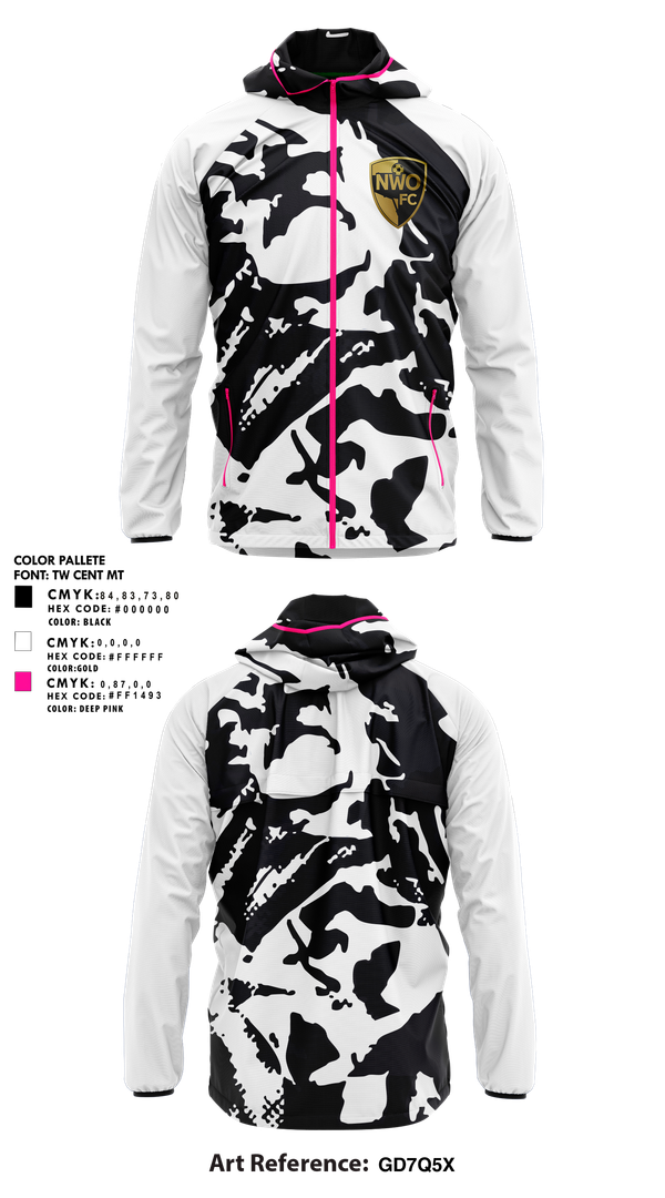 Windbreaker, Northwest Optimist FC, Men's Soccer, Teamtime, Team time, sublimation, custom sports apparel, team uniforms, spirit wear, spiritwear, sports uniforms, custom shirts, team store, custom team store, fundraiser sports, apparel fundraiser