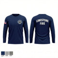Limestone Fire Protection District 87442605 Long Sleeve Performance Shirt - 1