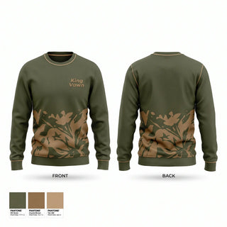 Crew Neck Sweatshirt, King Vawn, Baseball, Teamtime, Team time, sublimation, custom sports apparel, team uniforms, spirit wear, spiritwear, sports uniforms, custom shirts, team store, custom team store, fundraiser sports, apparel fundraiser