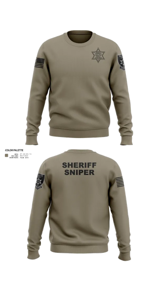 Crew Neck Sweatshirt, Fayette County Sheriff WV, Police, Teamtime, Team time, sublimation, custom sports apparel, team uniforms, spirit wear, spiritwear, sports uniforms, custom shirts, team store, custom team store, fundraiser sports, apparel fundraiser