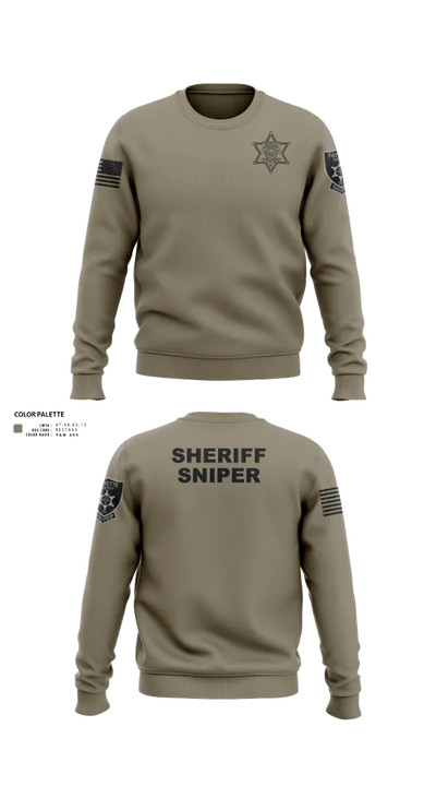 Fayette County Sheriff WV 38752837 Crew Neck Sweatshirt - 230