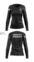 Fayette County Sheriff WV 38752837 Women's Long Sleeve V-neck Shirt - 231