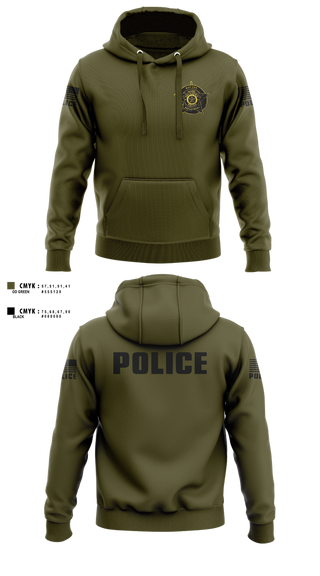 Hoodie, Quinton Police Department, Police, Teamtime, Team time, sublimation, custom sports apparel, team uniforms, spirit wear, spiritwear, sports uniforms, custom shirts, team store, custom team store, fundraiser sports, apparel fundraiser