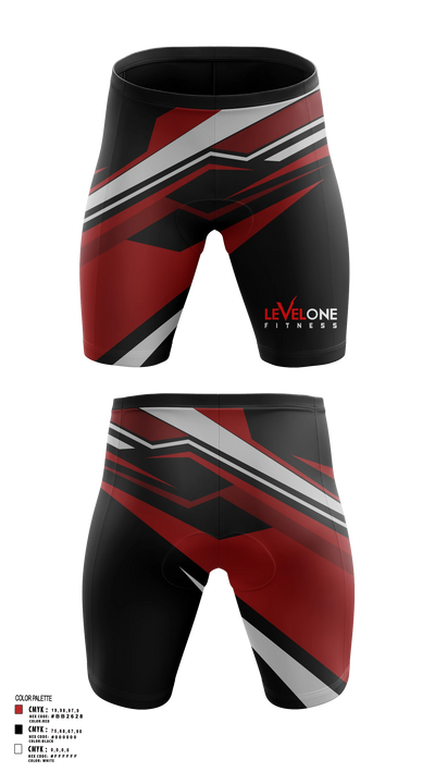 Levelonefitness Men's Compression Shorts - 4