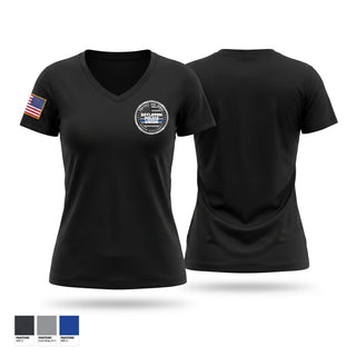 Womens Short Sleeve Vneck Shirt, Boylston PD, Police, Teamtime, Team time, sublimation, custom sports apparel, team uniforms, spirit wear, spiritwear, sports uniforms, custom shirts, team store, custom team store, fundraiser sports, apparel fundraiser
