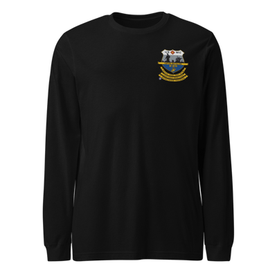 Echo Co. 2nd battalion, 25th Marine Regiment 27533051 Unisex Long Sleeve Tee | Bella + Canvas 3501