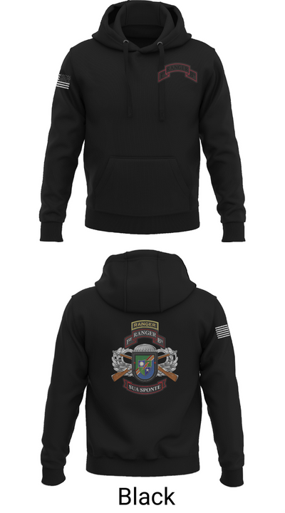 1/75 Ranger Battalion 18723676 Hoodie - 38