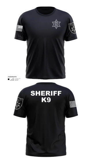 Old School Cotton Feel Shirt, Fayette County Sheriff WV, Police, Teamtime, Team time, sublimation, custom sports apparel, team uniforms, spirit wear, spiritwear, sports uniforms, custom shirts, team store, custom team store, fundraiser sports, apparel fundraiser