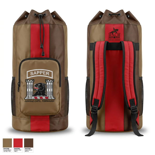 Gear Bag, 630th Engineer Clearance Company, Army, Teamtime, Team time, sublimation, custom sports apparel, team uniforms, spirit wear, spiritwear, sports uniforms, custom shirts, team store, custom team store, fundraiser sports, apparel fundraiser