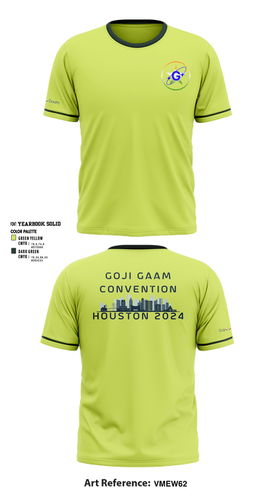 Goji 89578810 Short Sleeve Performance Shirt - 1