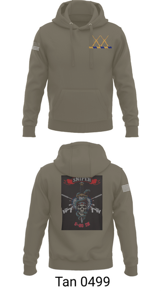 Hoodie, 5-20 Infantry, Sniper section, Army, Teamtime, Team time, sublimation, custom sports apparel, team uniforms, spirit wear, spiritwear, sports uniforms, custom shirts, team store, custom team store, fundraiser sports, apparel fundraiser