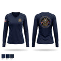 Hamilton County Sheriff’s Office Judicial Security Women's Long Sleeve V-neck Shirt - 1