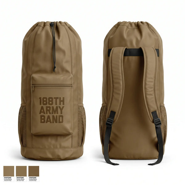 Gear Bag, 188th army band, National Guard, Teamtime, Team time, sublimation, custom sports apparel, team uniforms, spirit wear, spiritwear, sports uniforms, custom shirts, team store, custom team store, fundraiser sports, apparel fundraiser