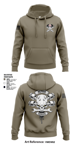 Hoodie, 1-320TH FAR FOX CO, Army, Teamtime, Team time, sublimation, custom sports apparel, team uniforms, spirit wear, spiritwear, sports uniforms, custom shirts, team store, custom team store, fundraiser sports, apparel fundraiser