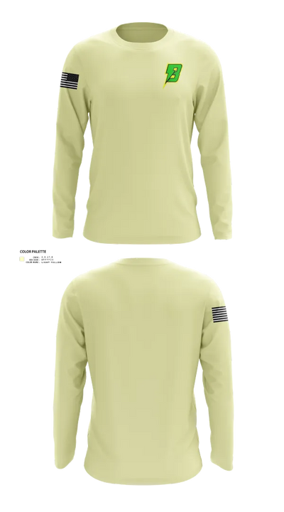 Baltimore Lightning 935827 Long Sleeve Performance Shirt 22