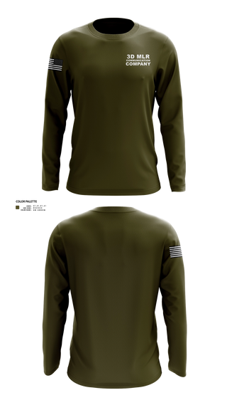 Long Sleeve Performance Shirt, 3d MLR, Communication Company, Marines, Teamtime, Team time, sublimation, custom sports apparel, team uniforms, spirit wear, spiritwear, sports uniforms, custom shirts, team store, custom team store, fundraiser sports, apparel fundraiser
