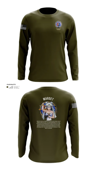 Long Sleeve Performance Shirt, Karl & Hedwig Ackermann Memorial Institute for Joint Military Intelligence and Law Enforcement Education & Training at MARDET Fort Leonard Wood, , Teamtime, Team time, sublimation, custom sports apparel, team uniforms, spirit wear, spiritwear, sports uniforms, custom shirts, team store, custom team store, fundraiser sports, apparel fundraiser