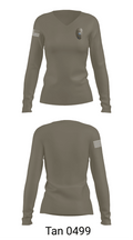 Middleton Police Department 71414525 Women's Long Sleeve V-neck Shirt - 11