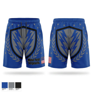 Athletic Shorts With Pockets, Minot First Sergeants, Air Force, Teamtime, Team time, sublimation, custom sports apparel, team uniforms, spirit wear, spiritwear, sports uniforms, custom shirts, team store, custom team store, fundraiser sports, apparel fundraiser