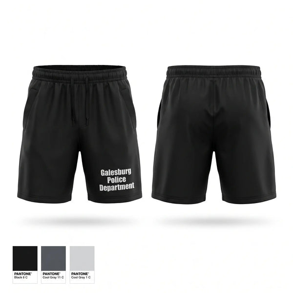Athletic Shorts With Pockets, Galesburg Police Department, Police, Teamtime, Team time, sublimation, custom sports apparel, team uniforms, spirit wear, spiritwear, sports uniforms, custom shirts, team store, custom team store, fundraiser sports, apparel fundraiser