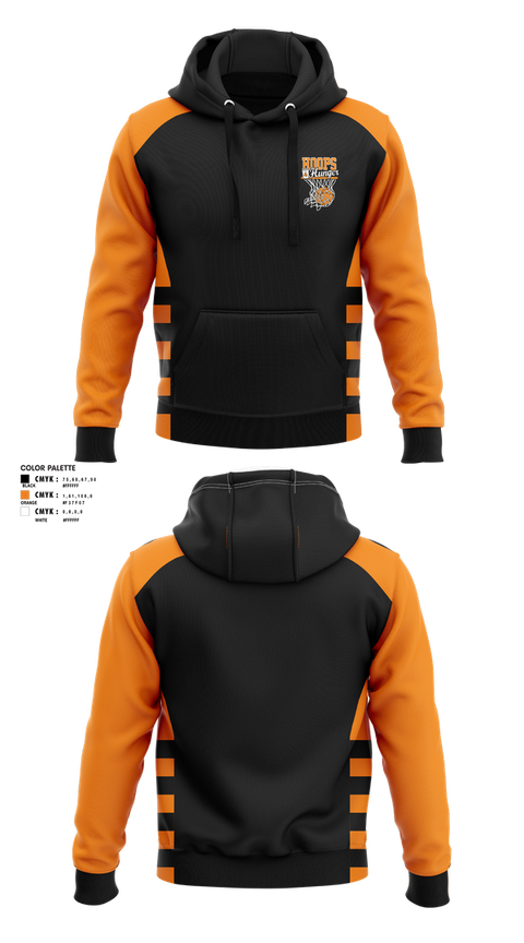 Hoodie, Hoops 4 Hunger, Men's Basketball, Teamtime, Team time, sublimation, custom sports apparel, team uniforms, spirit wear, spiritwear, sports uniforms, custom shirts, team store, custom team store, fundraiser sports, apparel fundraiser