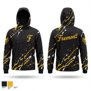Windbreaker, Fremont Yellow Devils, Baseball, Teamtime, Team time, sublimation, custom sports apparel, team uniforms, spirit wear, spiritwear, sports uniforms, custom shirts, team store, custom team store, fundraiser sports, apparel fundraiser