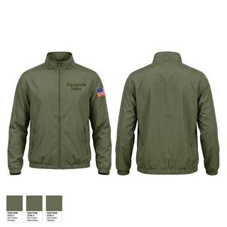 Windbreaker, Thackerville Police, Police, Teamtime, Team time, sublimation, custom sports apparel, team uniforms, spirit wear, spiritwear, sports uniforms, custom shirts, team store, custom team store, fundraiser sports, apparel fundraiser
