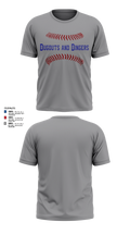 Dugouts and Dingers Short Sleeve Performance Shirt - 24