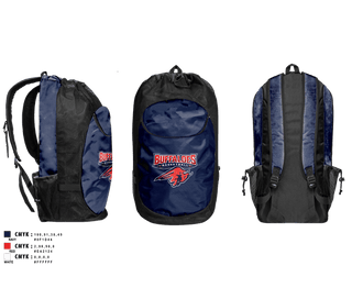 Gear Bag, Illinois Buffaloes, Men's Basketball, Teamtime, Team time, sublimation, custom sports apparel, team uniforms, spirit wear, spiritwear, sports uniforms, custom shirts, team store, custom team store, fundraiser sports, apparel fundraiser