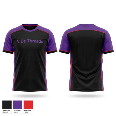 ViBe Threads Soft Poly Tee Cotton Like Feel - 1