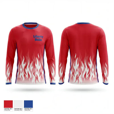 Liberty Bells 88615063 Long Sleeve Performance Shirt 2