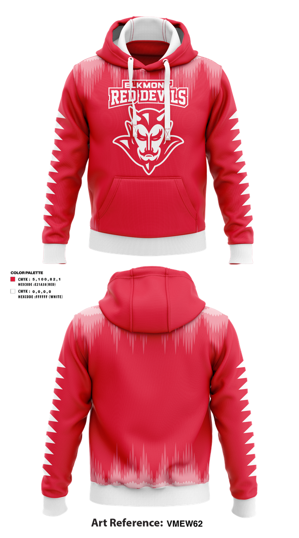 Hoodie, Elkmont Red Devils, Men's Basketball, Teamtime, Team time, sublimation, custom sports apparel, team uniforms, spirit wear, spiritwear, sports uniforms, custom shirts, team store, custom team store, fundraiser sports, apparel fundraiser