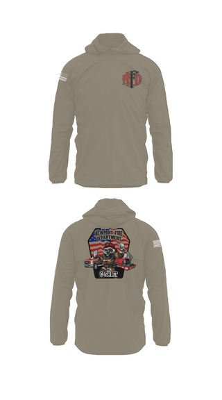 Windbreaker, Newport Fire Dept, Fire Department, Teamtime, Team time, sublimation, custom sports apparel, team uniforms, spirit wear, spiritwear, sports uniforms, custom shirts, team store, custom team store, fundraiser sports, apparel fundraiser