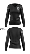 Crisis Response Team Women's Long Sleeve V-neck Shirt - 21