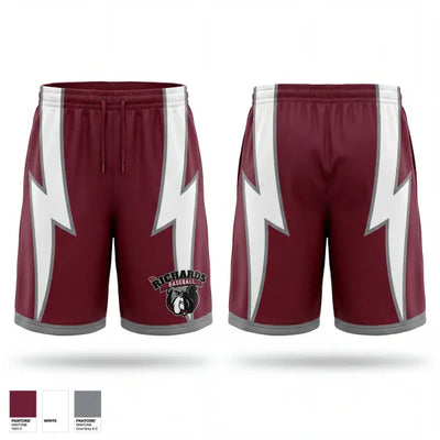 St. Richard’s Bulldogs 72036269 Athletic Shorts With Pockets - 1