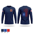 Farmersville fire/ EMS Long Sleeve Performance Shirt - 1