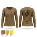 86 SFS 12341886 Women's Long Sleeve V-neck Shirt - 1