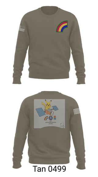 Crew Neck Sweatshirt, 42ID, National Guard, Teamtime, Team time, sublimation, custom sports apparel, team uniforms, spirit wear, spiritwear, sports uniforms, custom shirts, team store, custom team store, fundraiser sports, apparel fundraiser