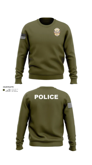 Crew Neck Sweatshirt, FOREST ACRES POLICE DEPARTMENT, Police, Teamtime, Team time, sublimation, custom sports apparel, team uniforms, spirit wear, spiritwear, sports uniforms, custom shirts, team store, custom team store, fundraiser sports, apparel fundraiser
