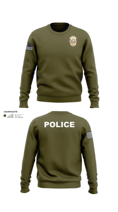 FOREST ACRES POLICE DEPARTMENT 85574925 Crew Neck Sweatshirt - 23