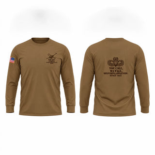 Long Sleeve Performance Shirt, Fox FSC 1-319 AFAR, Army, Teamtime, Team time, sublimation, custom sports apparel, team uniforms, spirit wear, spiritwear, sports uniforms, custom shirts, team store, custom team store, fundraiser sports, apparel fundraiser