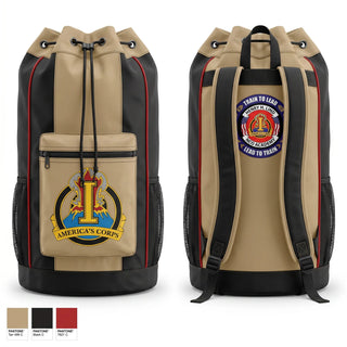 Gear Bag, Henry H. Lind NCO Academy, Army, Teamtime, Team time, sublimation, custom sports apparel, team uniforms, spirit wear, spiritwear, sports uniforms, custom shirts, team store, custom team store, fundraiser sports, apparel fundraiser