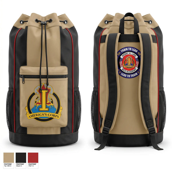 Gear Bag, Henry H. Lind NCO Academy, Army, Teamtime, Team time, sublimation, custom sports apparel, team uniforms, spirit wear, spiritwear, sports uniforms, custom shirts, team store, custom team store, fundraiser sports, apparel fundraiser