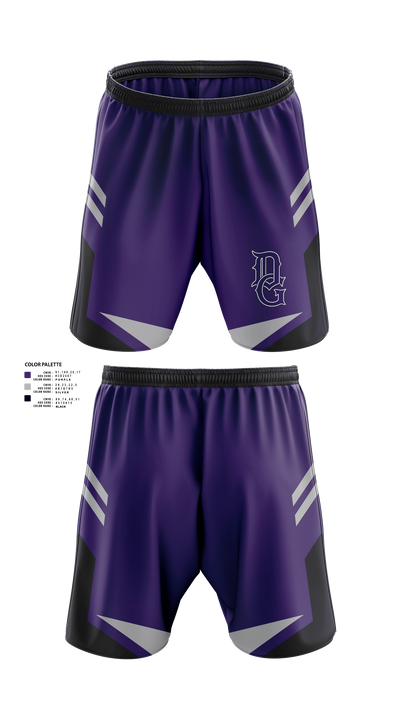 Dungeness Greywolves Athletic Shorts With Pockets - 21