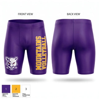 Mens Compression Shorts, Lake County Panthers, Women's Volleyball, Teamtime, Team time, sublimation, custom sports apparel, team uniforms, spirit wear, spiritwear, sports uniforms, custom shirts, team store, custom team store, fundraiser sports, apparel fundraiser