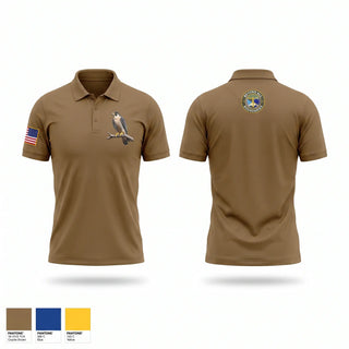 Short Sleeve Performance Polo, Bravo company, Army, Teamtime, Team time, sublimation, custom sports apparel, team uniforms, spirit wear, spiritwear, sports uniforms, custom shirts, team store, custom team store, fundraiser sports, apparel fundraiser
