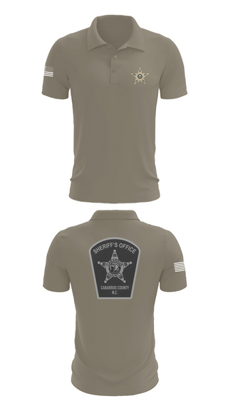 Short Sleeve Performance Polo, Cabarrus County Sheriffs Office, Police, Teamtime, Team time, sublimation, custom sports apparel, team uniforms, spirit wear, spiritwear, sports uniforms, custom shirts, team store, custom team store, fundraiser sports, apparel fundraiser