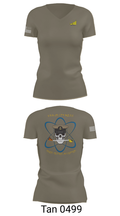 VFA-151 79286113 Women's Short Sleeve V-neck Shirt - 65