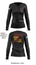 239th Military Police Company 26528741 Women's Long Sleeve V-neck Shirt - 3